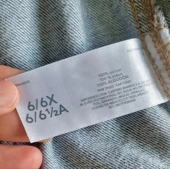 OshKosh B'gosh Kids Classic 100% Cotton Trucker Denim jean Jacket - Picture 8 of 9